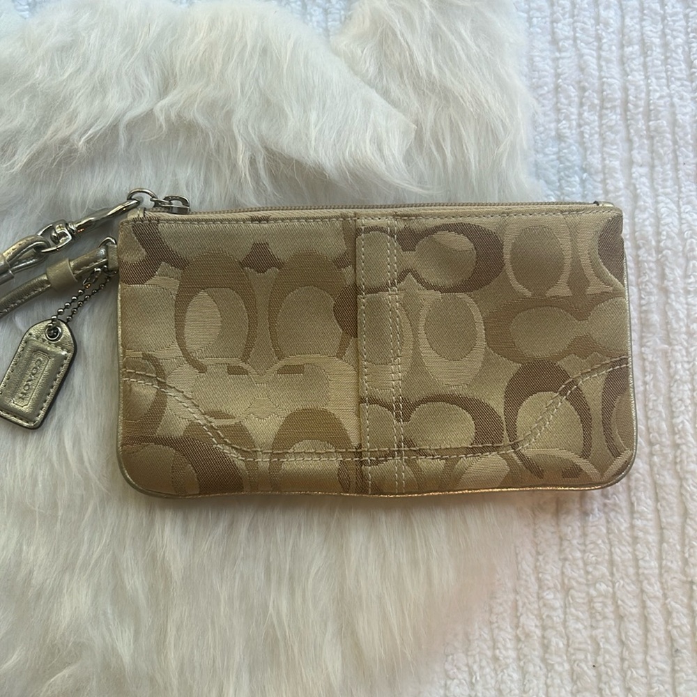 Coach wristlet